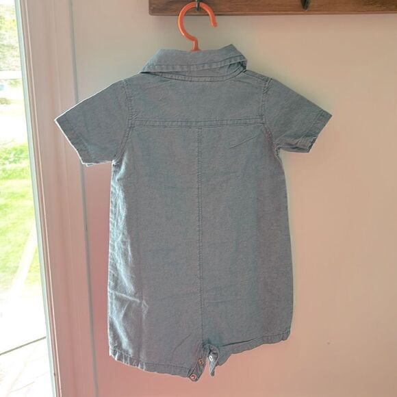 Carter’s denim summer jumpsuit - Picture 2 of 4